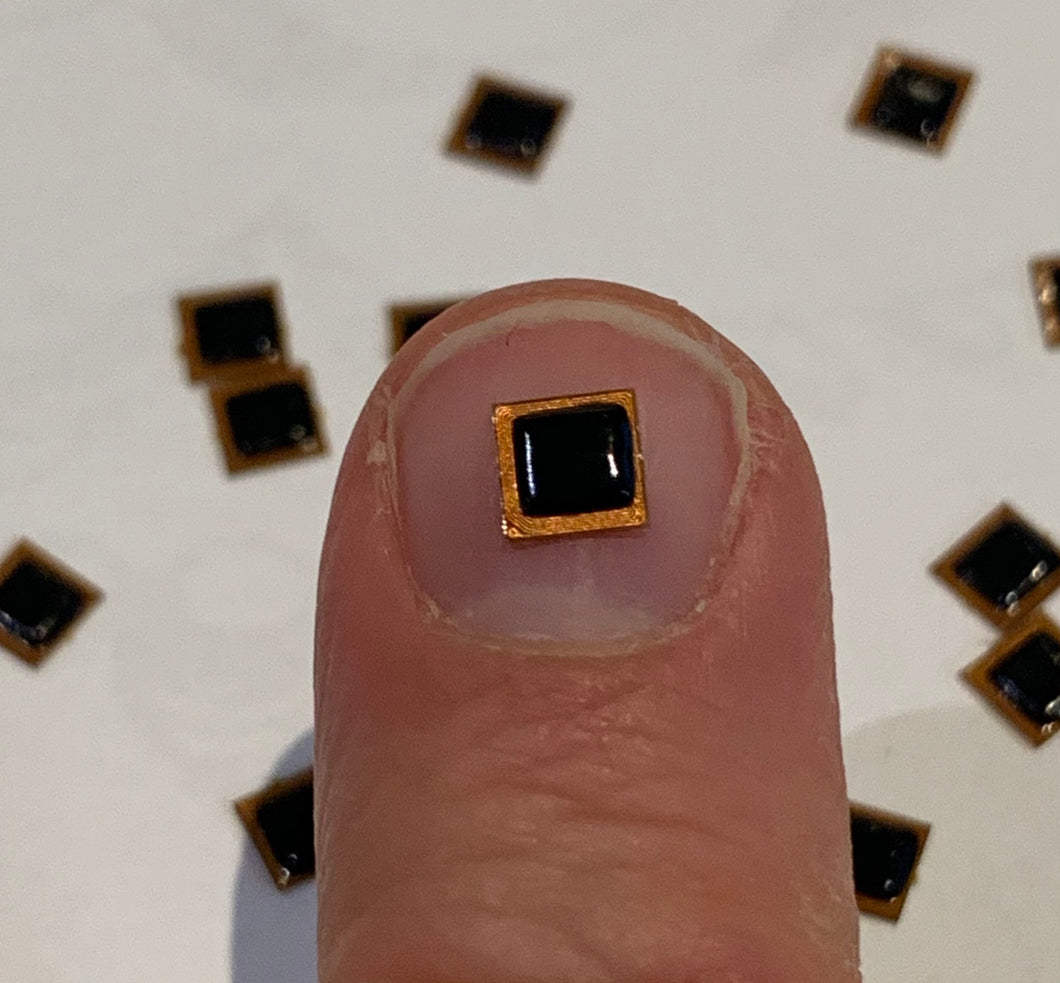 12-pack, Fingernail RFID NFC Chip Sticker 5mm x 5mm 5x5mm